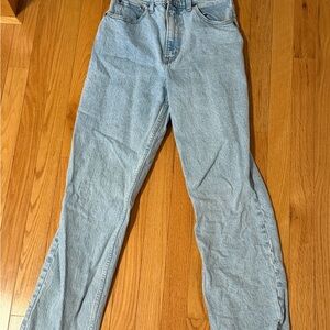 Abercrombie & Fitch Light Blue Straight Leg Jeans